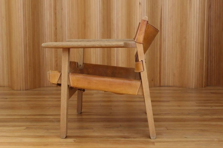 20th Century Børge Mogensen 'Spanish' Chair Model 226 Fredericia Stolefabrik, Denmark For Sale