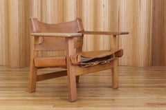 Borge Mogensen 'Spanish' Chair Model 226 Fredericia Stolefabrik, Denmark