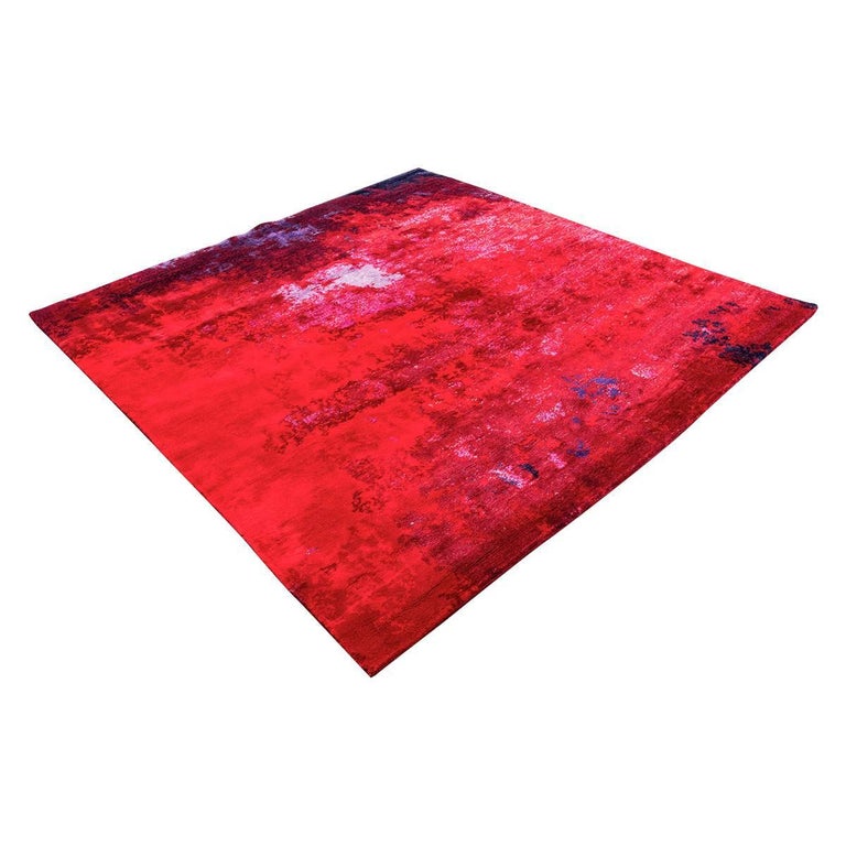 Contemporary Design Abstract Carpet For Sale at 1stdibs