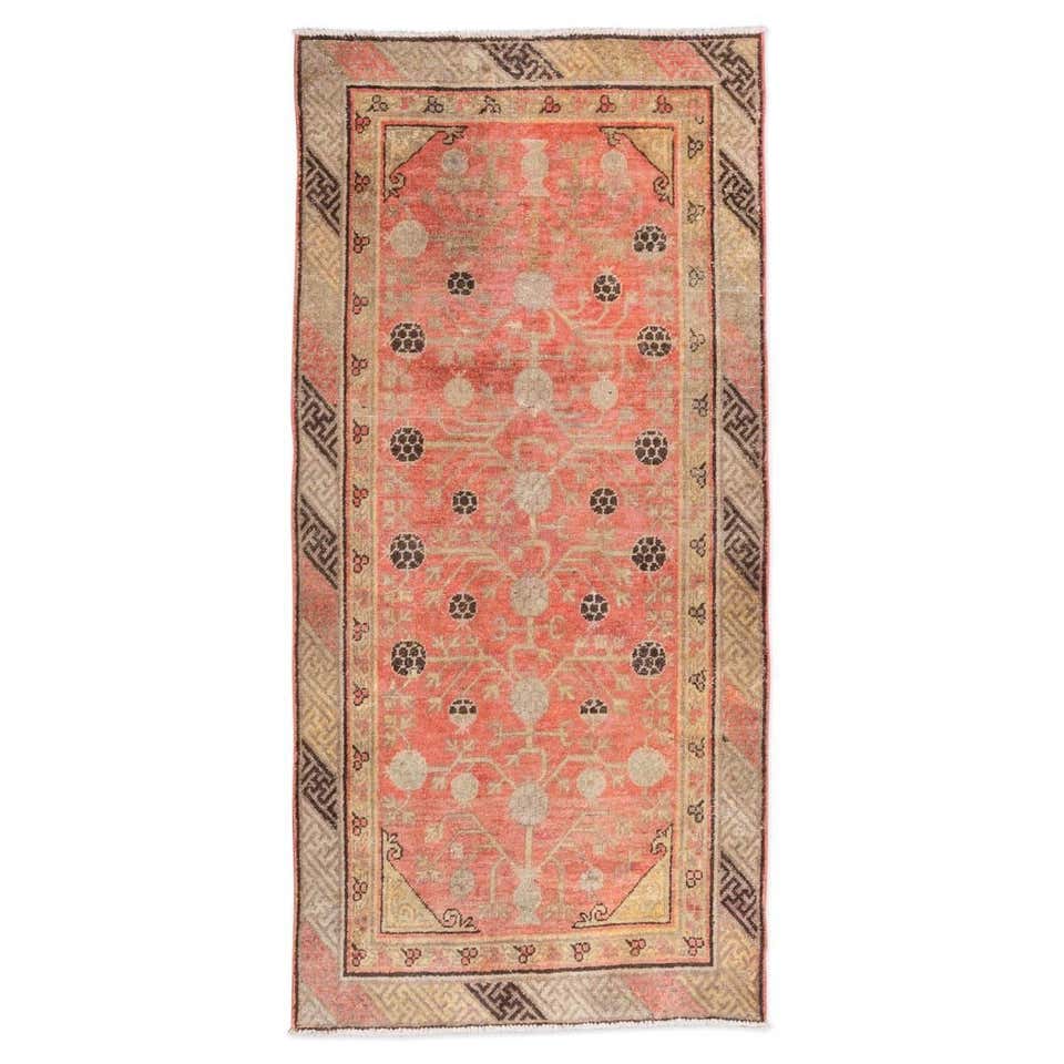 Samarkand Rug over Grenades Design, circa 1875 at 1stDibs