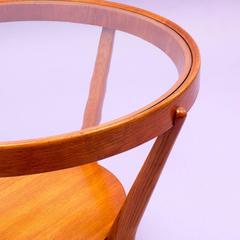 1940s Coffee Table by Kozelka & Kropacek in Light Oak
