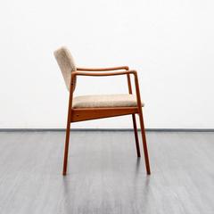 Big 1960s Chair with Armrests by Komfort, Made in Denmark