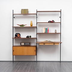 Rare 1960s, Shelving System, Design O. Pira for String Design AB, Made in Sweden
