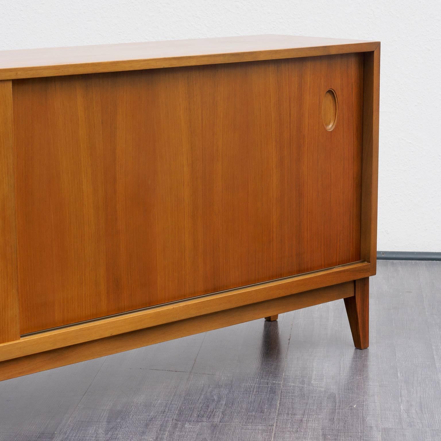 Mid-Century Modern 1950s Georg Satink Sideboard, WK, Walnut For Sale