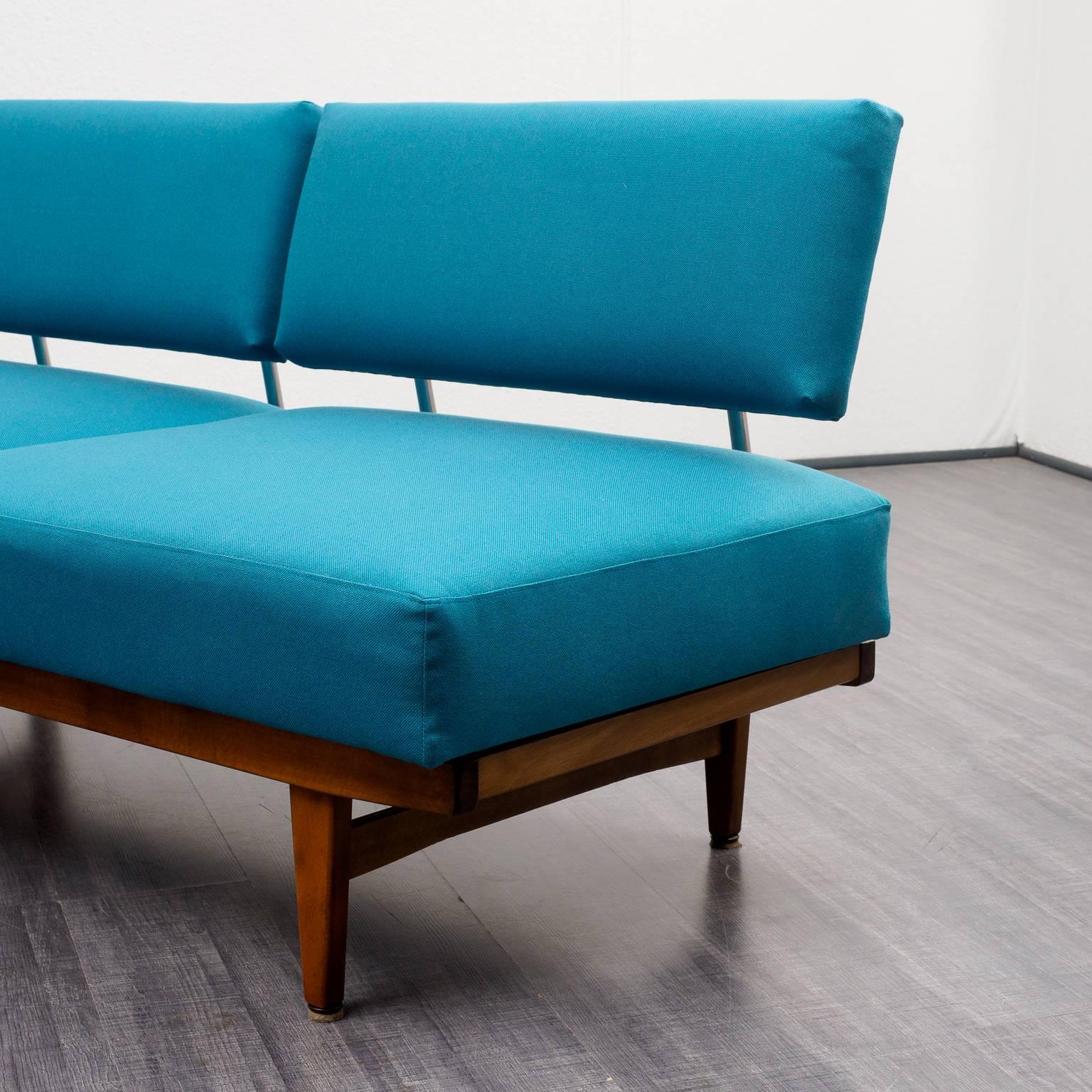 Mid-Century Modern Classic 1960s Daybed, Newly Upholstered