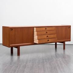 High-Quality 1970s Sideboard by Bramin, Teak Made in Denmark