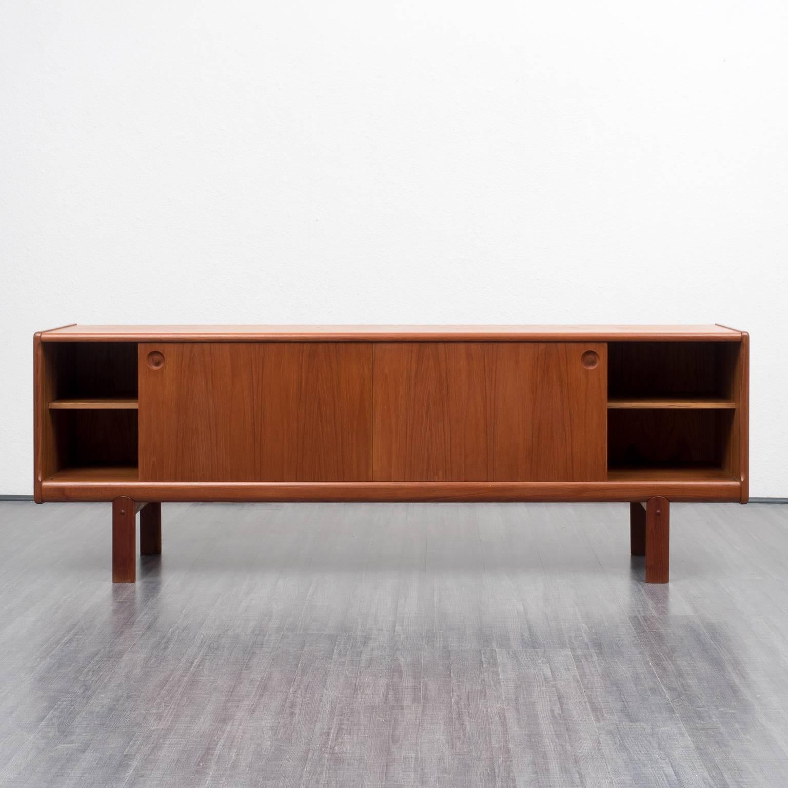 Late 20th Century High-Quality 1970s Sideboard by Bramin, Teak Made in Denmark For Sale
