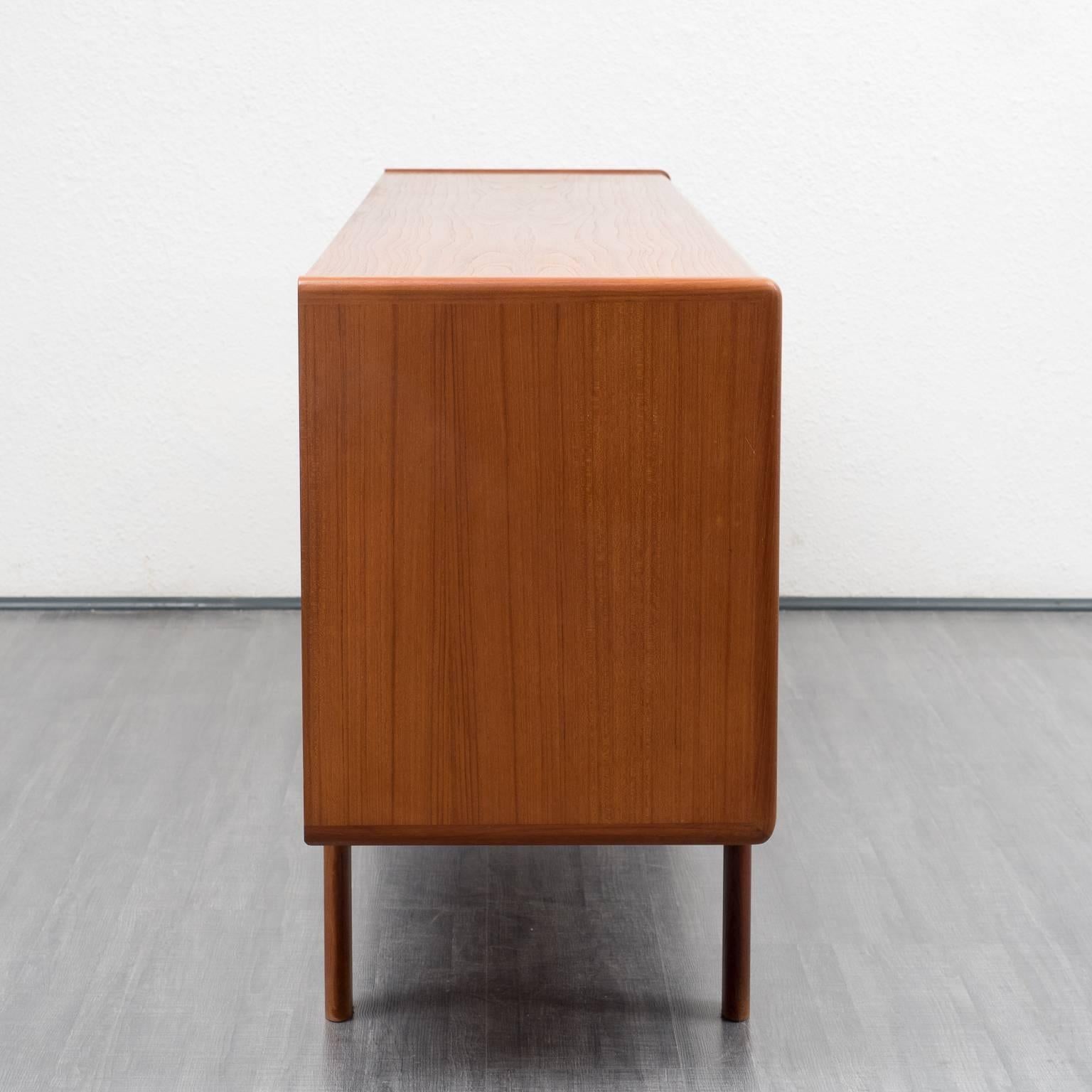 High-Quality 1970s Sideboard by Bramin, Teak Made in Denmark For Sale 3