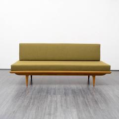 1960s Daybed, Ashwood, New Upholstery