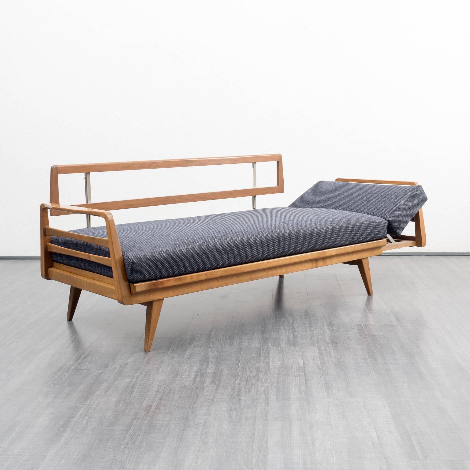 Rare 1950s Daybed by Knoll Antimott, New Cover 1