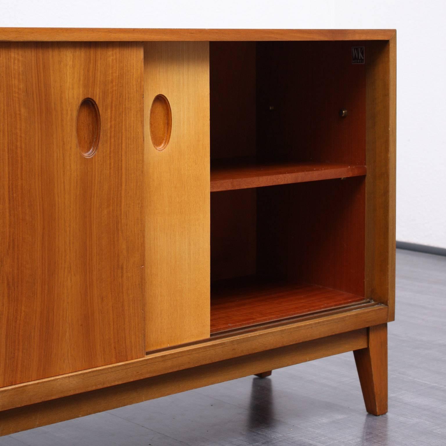 1950s WK Sideboard, Georg Satink, Walnut In Excellent Condition In Karlsruhe, DE