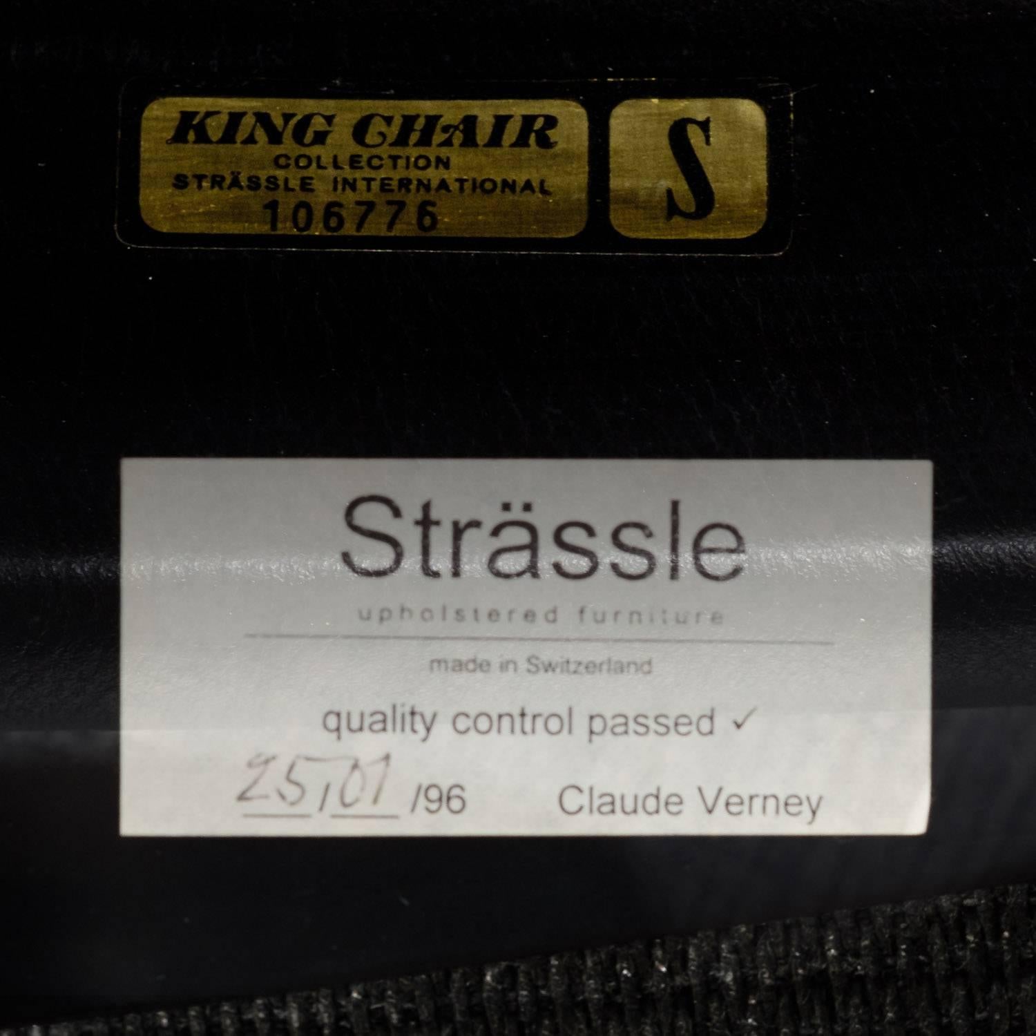 strassle king chair