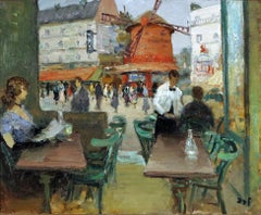 Moulin Rouge Gemälde von Marcel Dyf