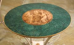 Fine Pair of George III Side Tables in Angelica Kauffman Style