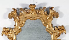 Fine & Rare Mid 18th Century Gilt wood Mirror