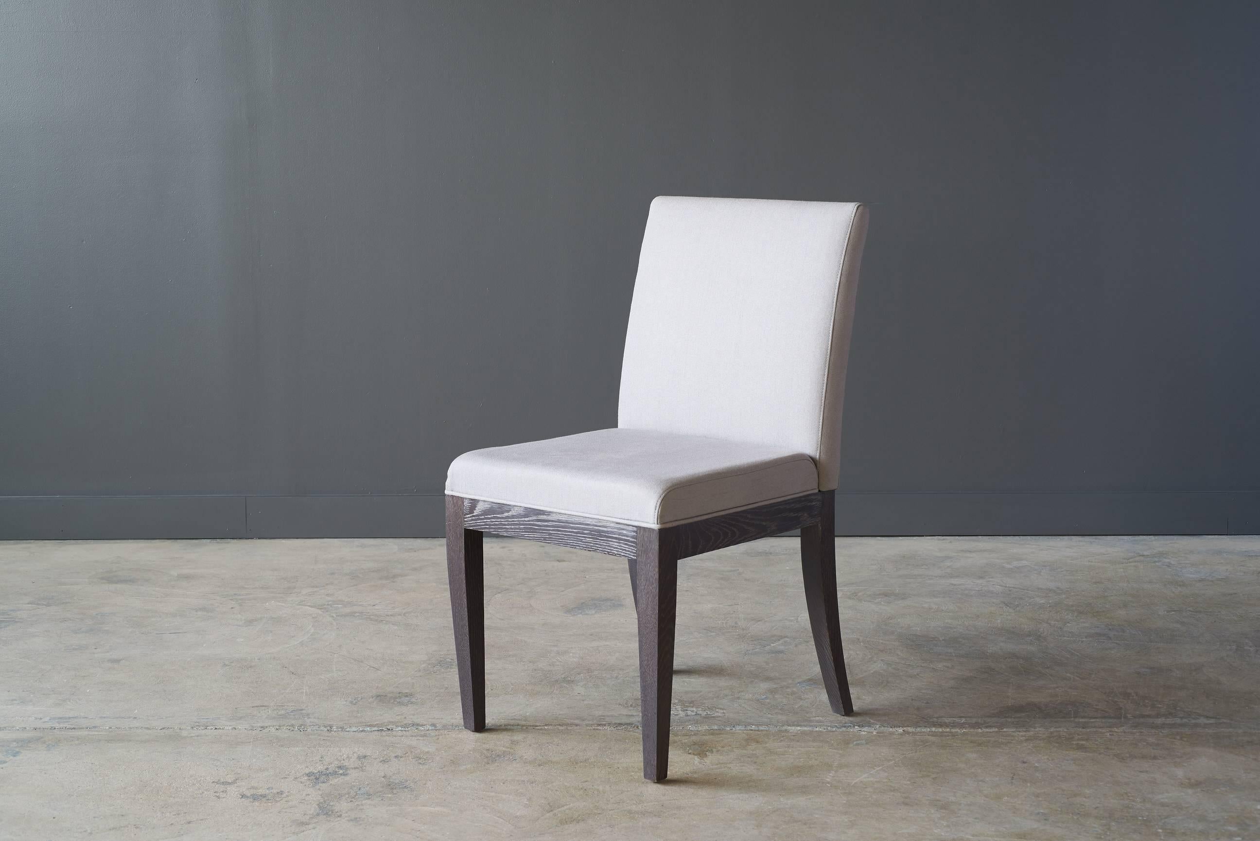 Modern Bedford Upholstered Chair For Sale