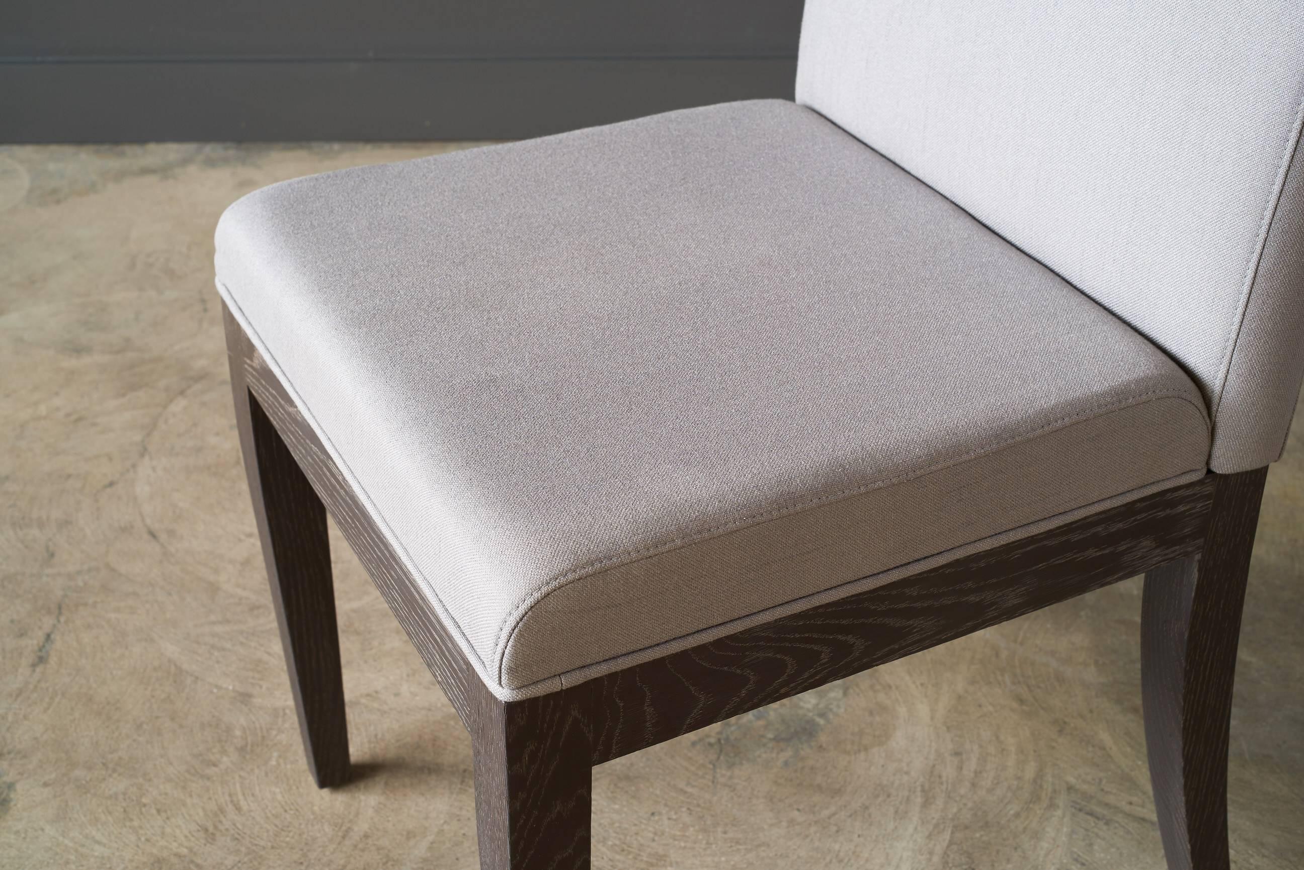 Contemporary Bedford Upholstered Chair For Sale