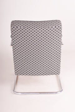 Pair of Restored Bauhaus Armchairs, by A. Lorenz for Mücke-Melder, Czech, 1930s