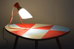 Par de lámparas de mesa originales de mediados de siglo, diseñadas por J. Hůrka para Napako, República Checa, década de 1950