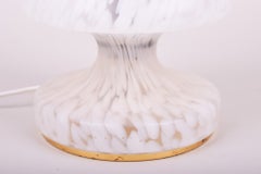 Original Mid-Century Table Lamp, Glass, Perfect Condition, Czech, 1960s
