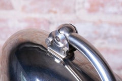 Restored Bauhaus Table Lamp, by F. Anýž for Napako, Chrome, Czech, 1930s