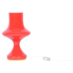 Original Mid-Century Table Lamp, by Štěpán Tabera, Tinted Glass, Czech, 1960s
