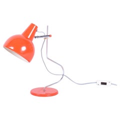Restored Mid-Century Table Lamp, by J. Hůrka for Lidokov, Chrome, Czech, 1960s