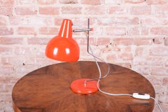 Restored Mid-Century Table Lamp, by J. Hůrka for Lidokov, Chrome, Czech, 1960s