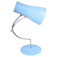 Original Mid-Century Table Lamp, by Josef Hůrka for Napako, Metal, Czech, 1960s