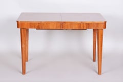 Original Mid-Century Dining Table, by J. Halabala for UP Závody, Czech, 1940s