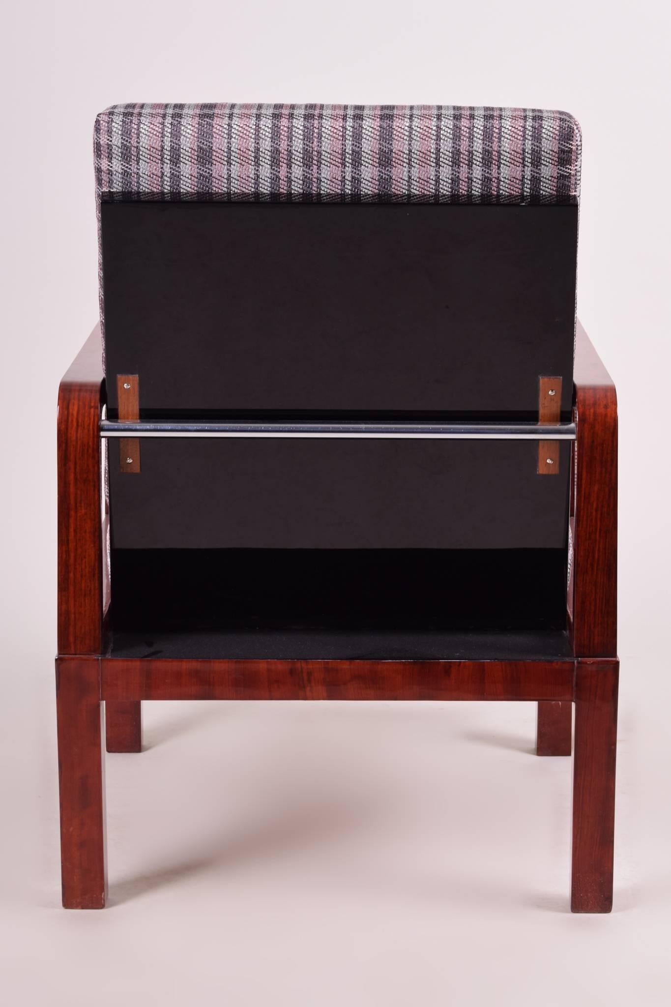 Art Deco Armchairs, Three Pieces For Sale 1
