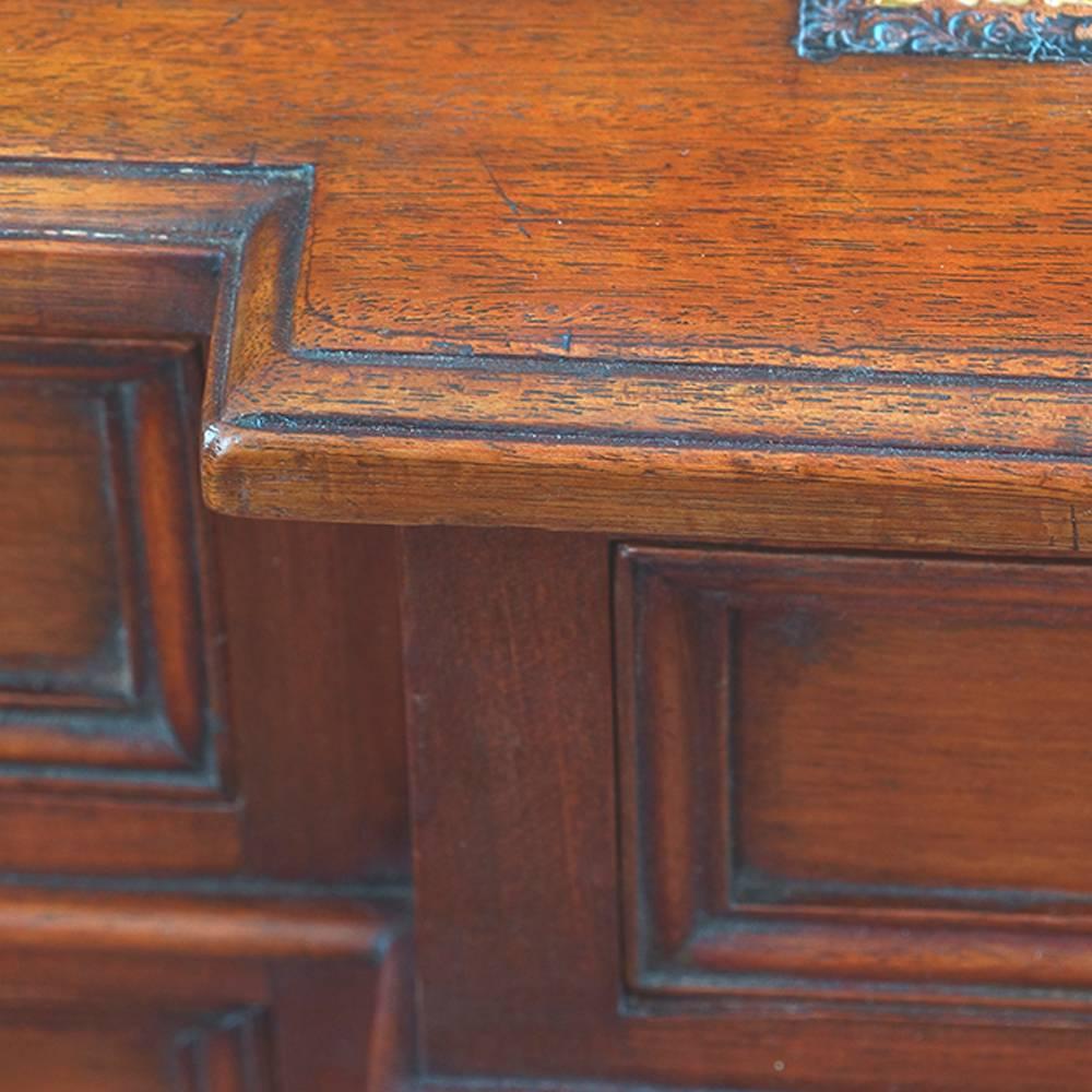 Victorian Walnut Double Pedestal Desk 3