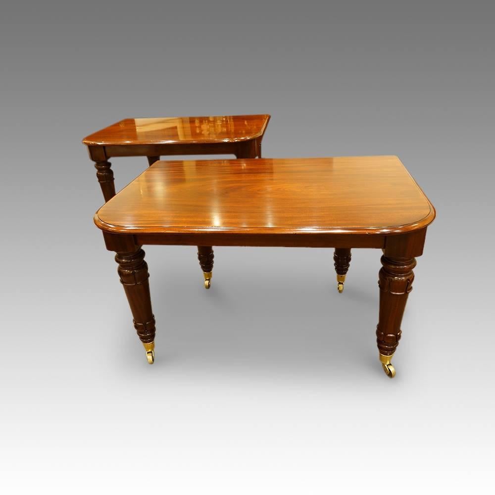 Early 19th Century William IV Mahogany 16 Seat Dining Table