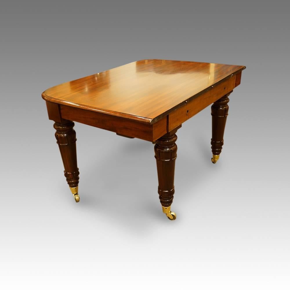 William IV Mahogany 16 Seat Dining Table 2