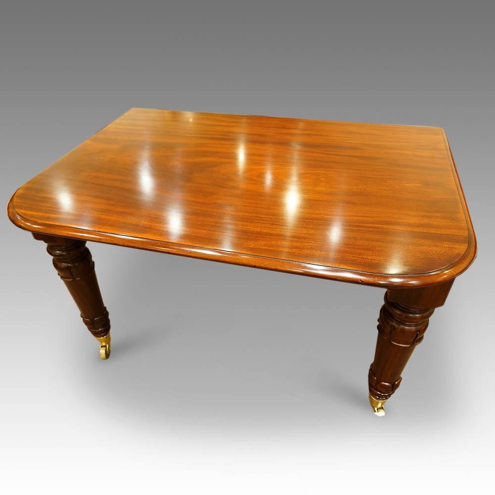 William IV Mahogany 16 Seat Dining Table 1