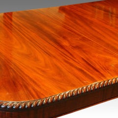 Edwardian Mahogany Claw and Ball Extending Dining Table