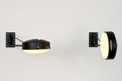 Rare Pair of Wall Lamps Stilnovo, Milano, 1960s
