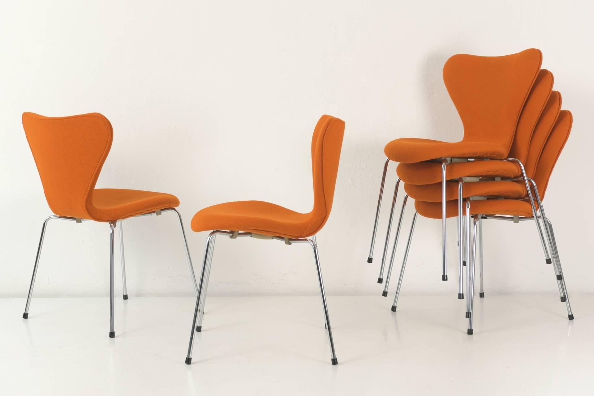 Danish Stackable Chairs 
