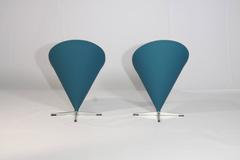 Vintage Cone Swivel Chair by Verner Panton, 1960s