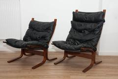 Set of Two Vintage Siesta Armchairs by Ingmar Relling for Westnofa
