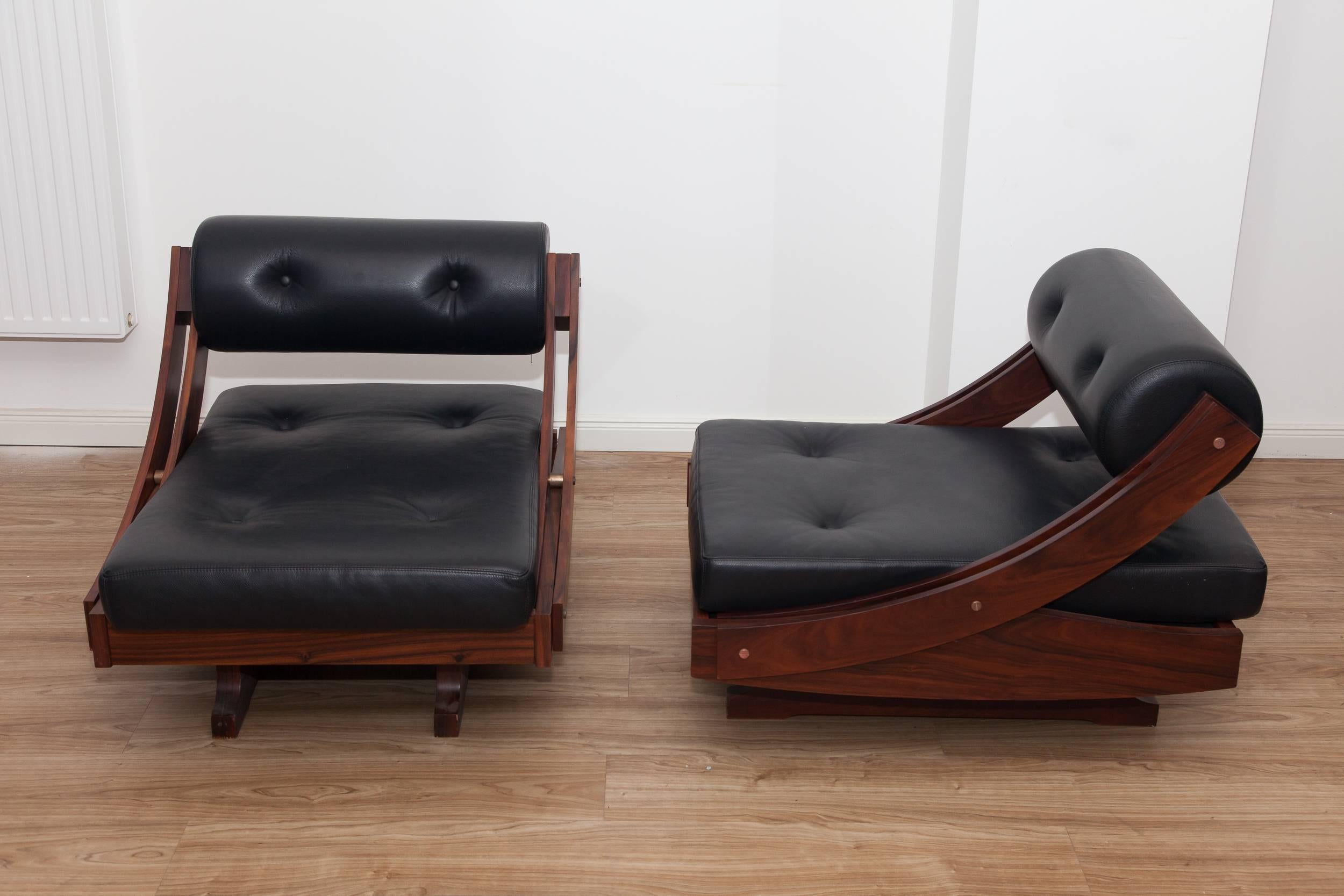 Mid-20th Century Vintage Sofa with Two Armchairs by Gianni Songia for Sormani For Sale