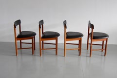 McIntosh Teak Dining Chairs, No 4103, 1960s, Set of Four
