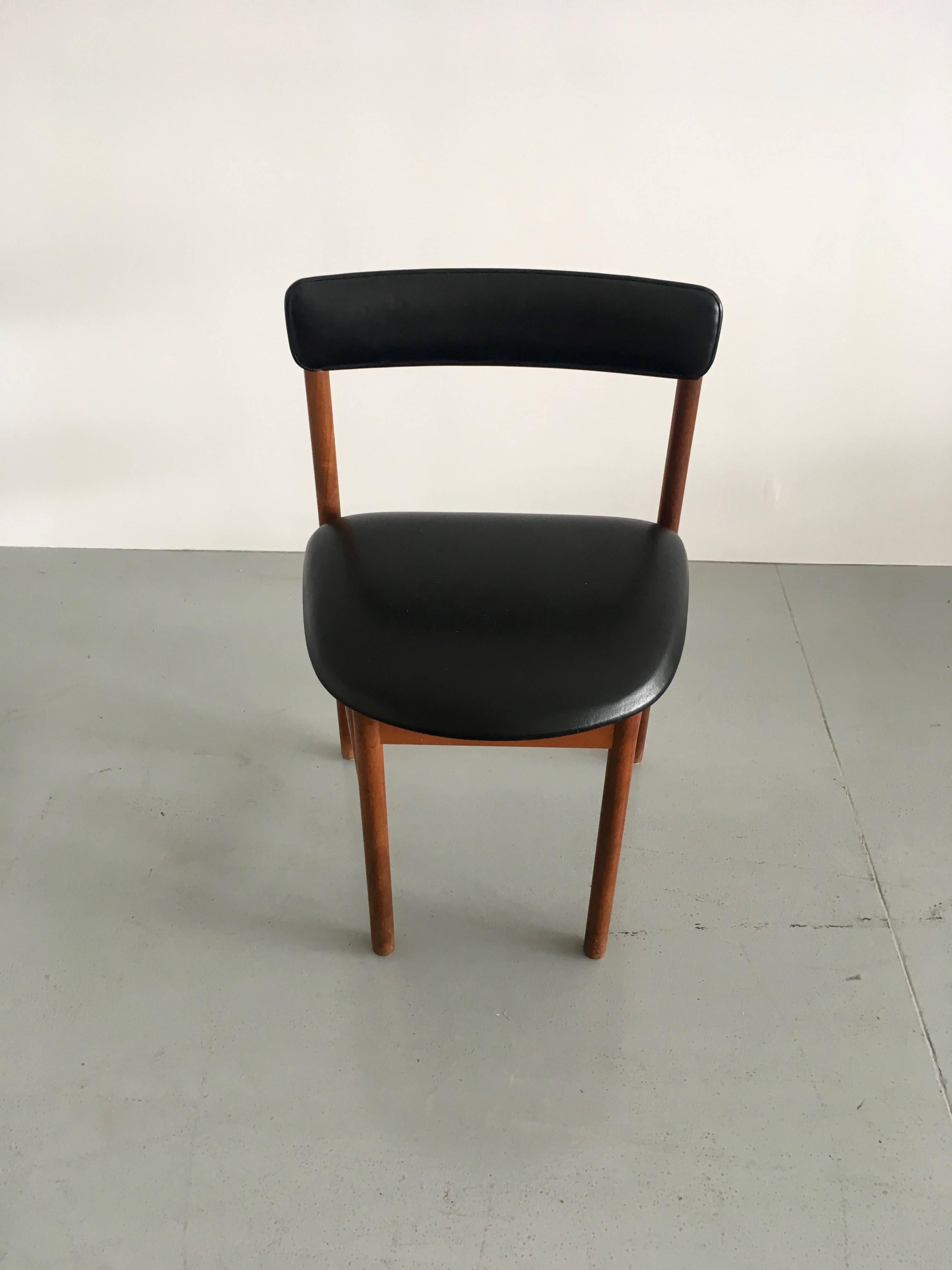 Mid-20th Century McIntosh Teak Dining Chairs, No 4103, 1960s, Set of Four For Sale