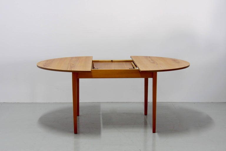 round g-plan table extension For Table, Danish Vintage Dining Extendable Teak 1960s