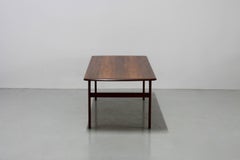 Table basse vintage en teck, circa 1969