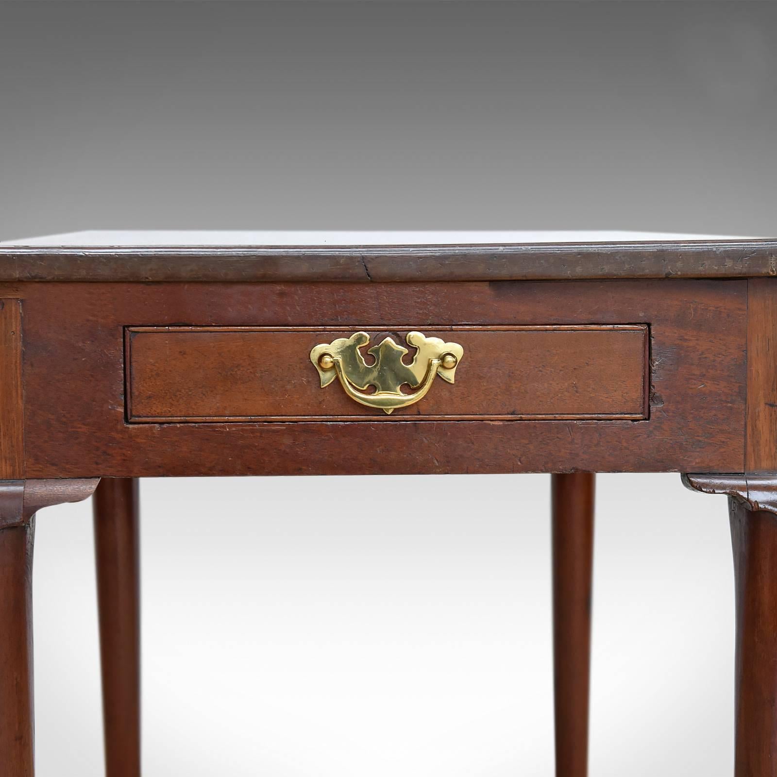 Antique Side Table, Early Georgian, Walnut, circa 1750 1