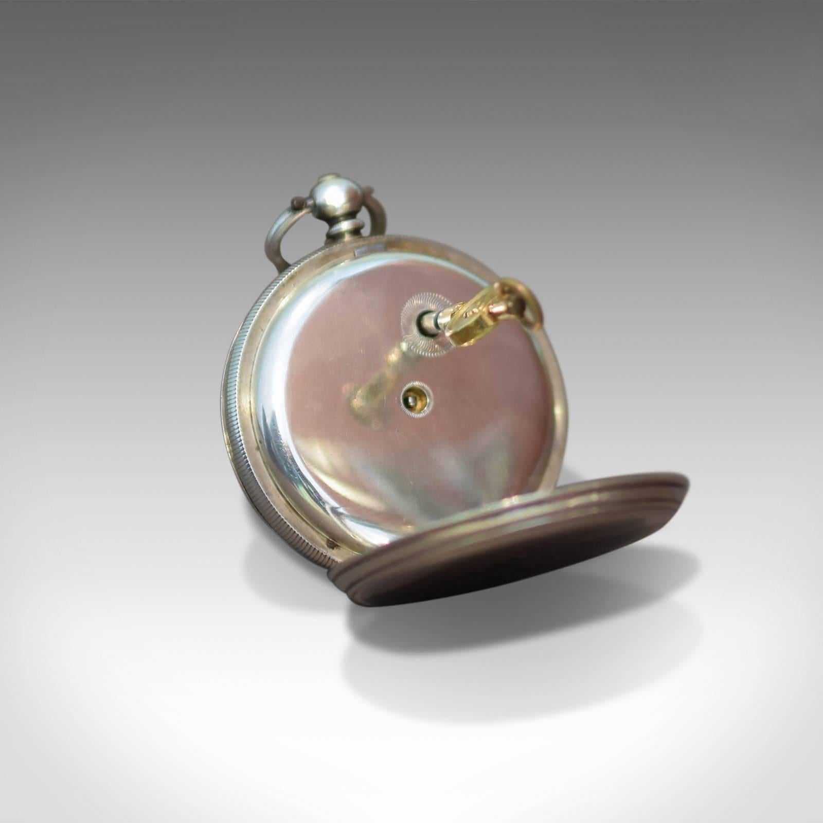 Antique Pocket Watch, Silver Cased Chester, 1884 1