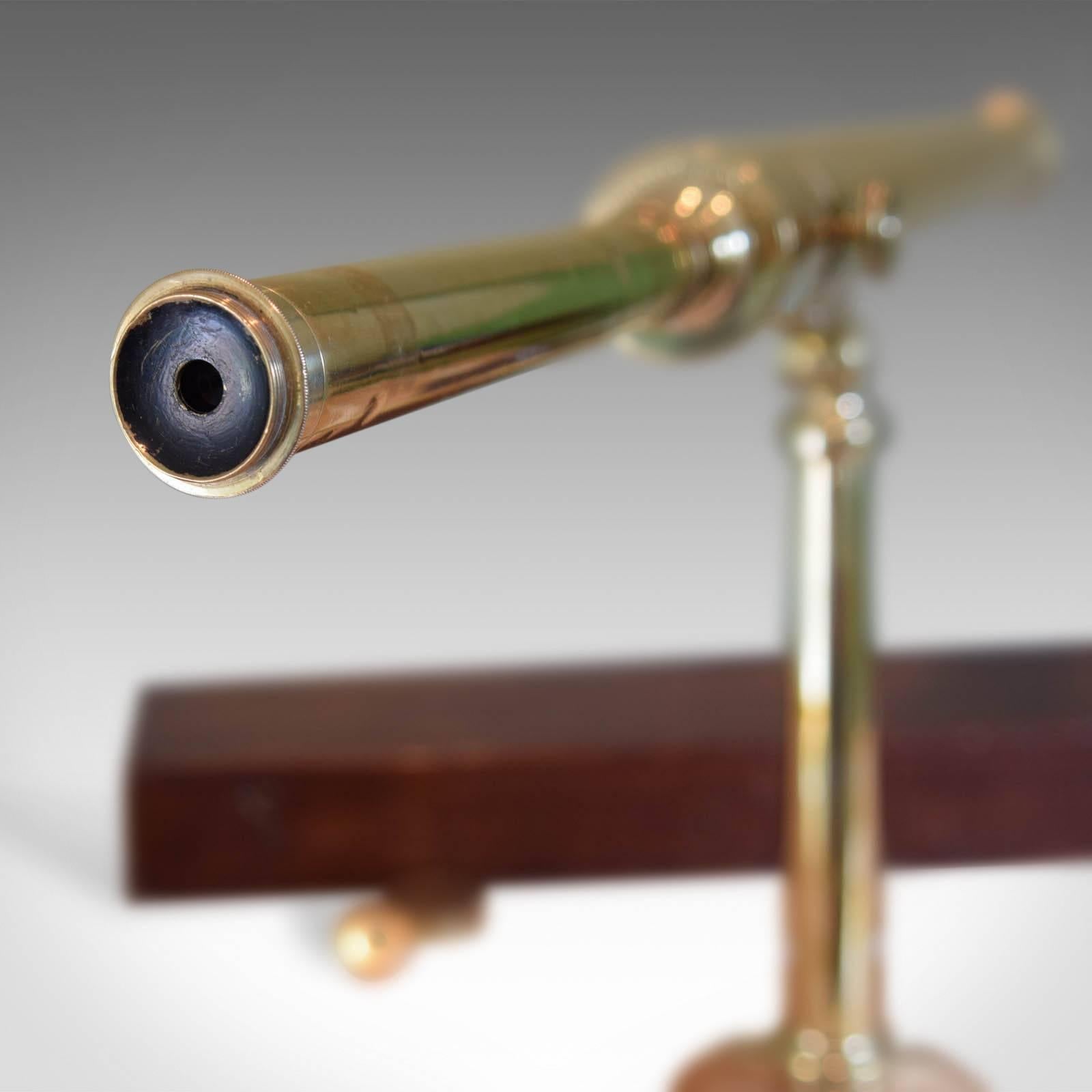Antique Telescope, Dollond, Refracting Library Scope in Mahogany Case circa 1800 1