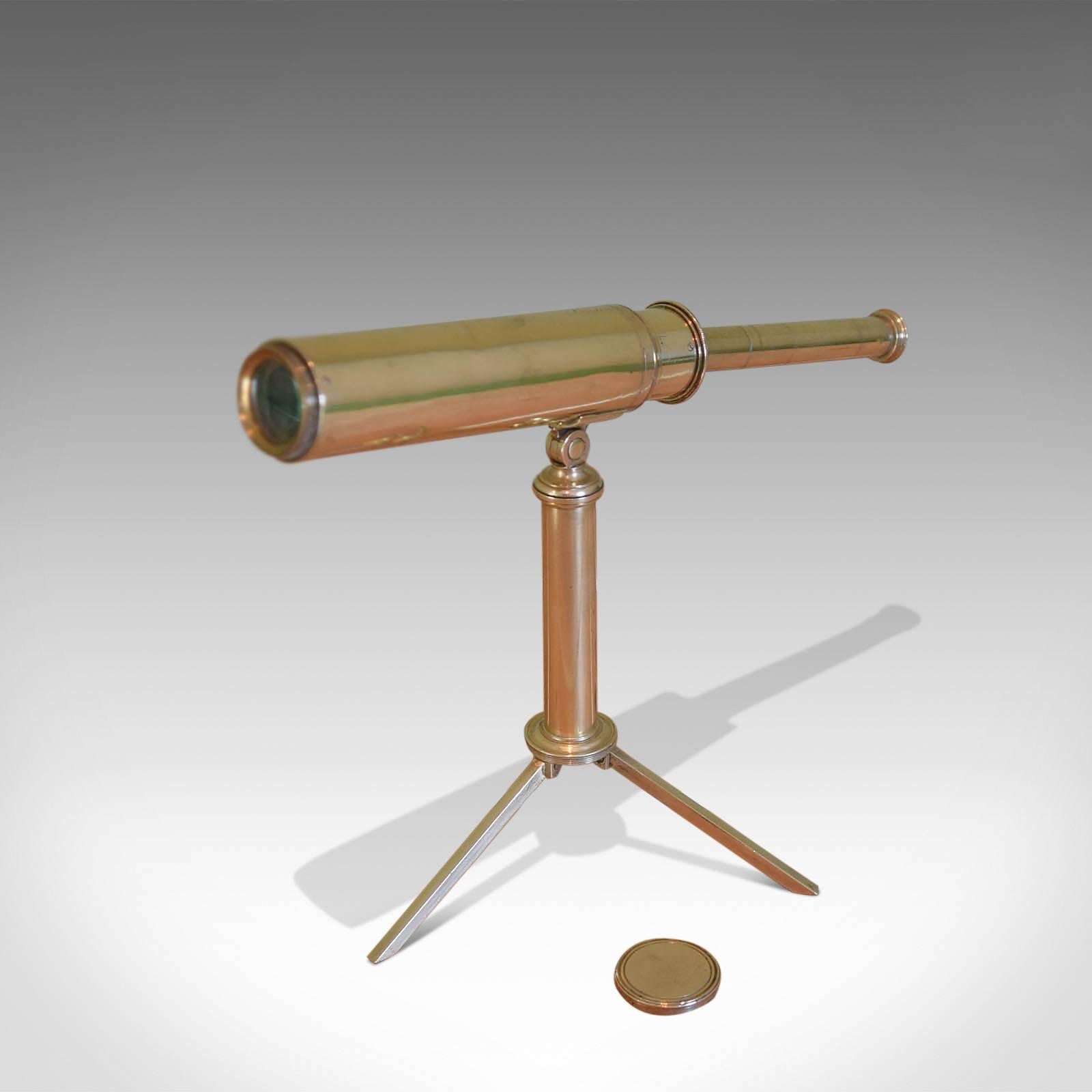 Great Britain (UK) Rare Miniature Dollond Antique Telescope, Refracting Achromatic, 18th Century