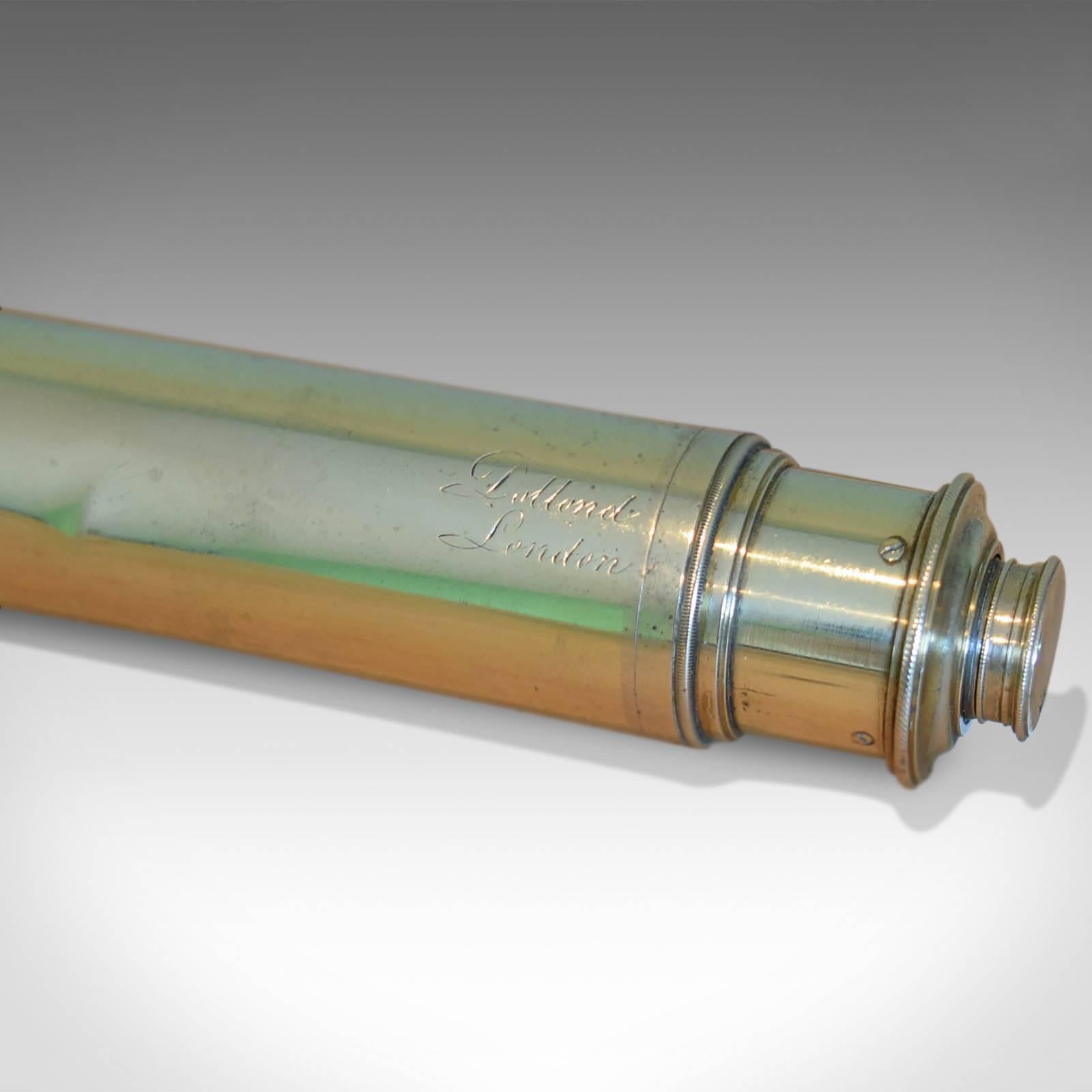 18th Century and Earlier Rare Miniature Dollond Antique Telescope, Refracting Achromatic, 18th Century